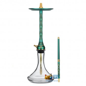 Кальян Blade Hookah One M Green Gold (Блейд Хука Уан М Зелено Золотой) - фото 1